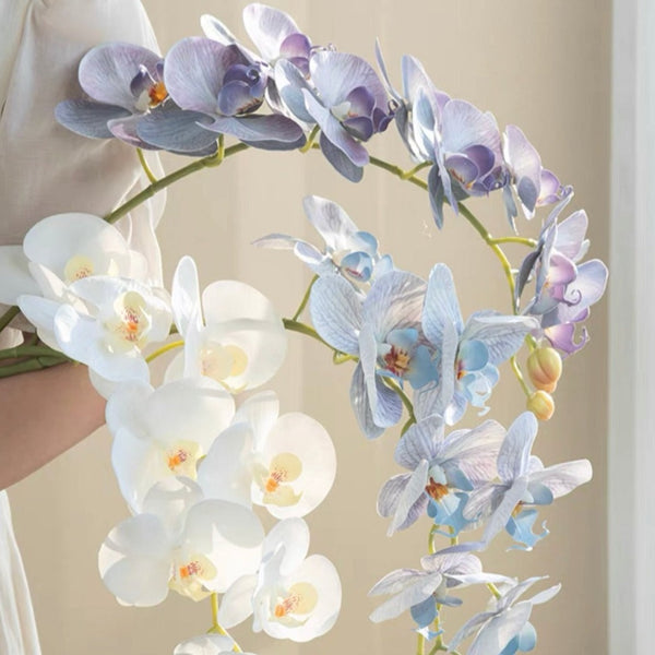 Premium Real Touch Faux Orchids